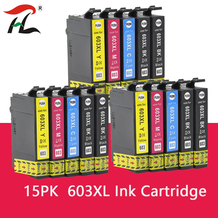 T603XL طابعة Epson 603XL E603 T603 متوافقة مع طابعة XP-2100 XP-3100 WF-2810 XP-3105 XP-4100 XP-4105 WF-2830 XP-2105