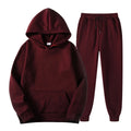 Men Tracksuit New Men's Hoodies + Sweatpants Two Piece Suit Hooded Casual Sets Male Clothes