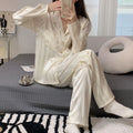 Women's Pajamas Sets Satin Silk