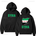 Damascus Syria Hoodie Women/men Harajuku Aesthetic Hoodies Clothes Pullover Syria Double Sided Sweatshirt