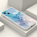 Fashion Colorful Marble Cover Case for iPhone 13 11 12 14 15 16 Pro Max 13 12 Mini X XR XS 7 8 Plus SE2 Soft Shockproof Cases