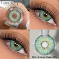 1Pair METATRON Series Fashion Makeup Beauty Contacts Lenses Soft Yearly Green Contacts Eyes Color Lenses Colored lenses