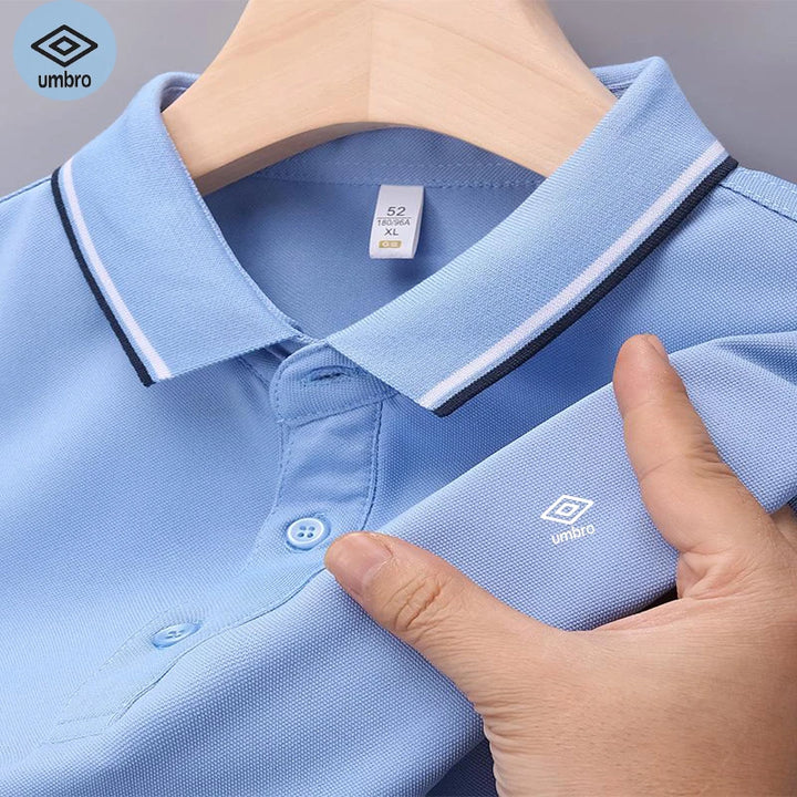 High End Embroidered Polo Shirt Men's Summer High Quality Business Leisure Outdoor Sports Short Sleeved T-shirt