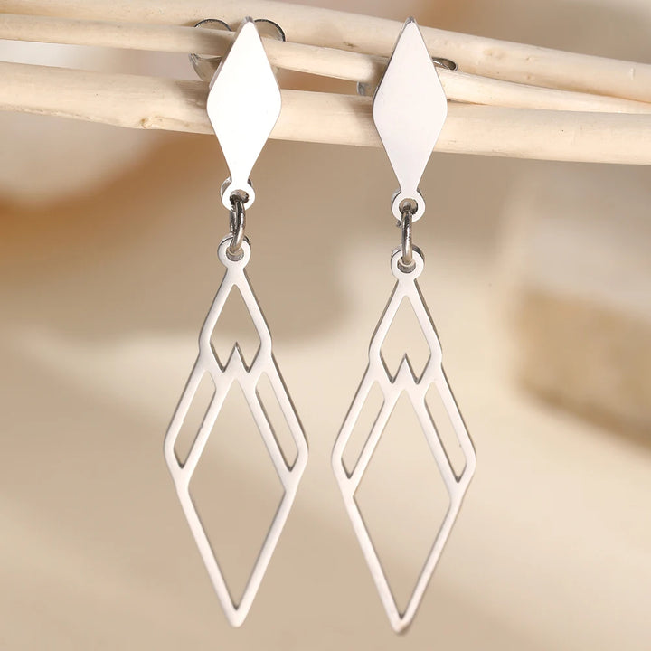 Stainless Steel Earrings Delicate