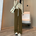 Makaron Knitted Wide Leg Pants For Women