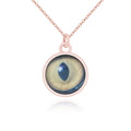 Collier Iris personnalisé Ajoutez une photo de l'œil comme cadeau unique pour vos proches