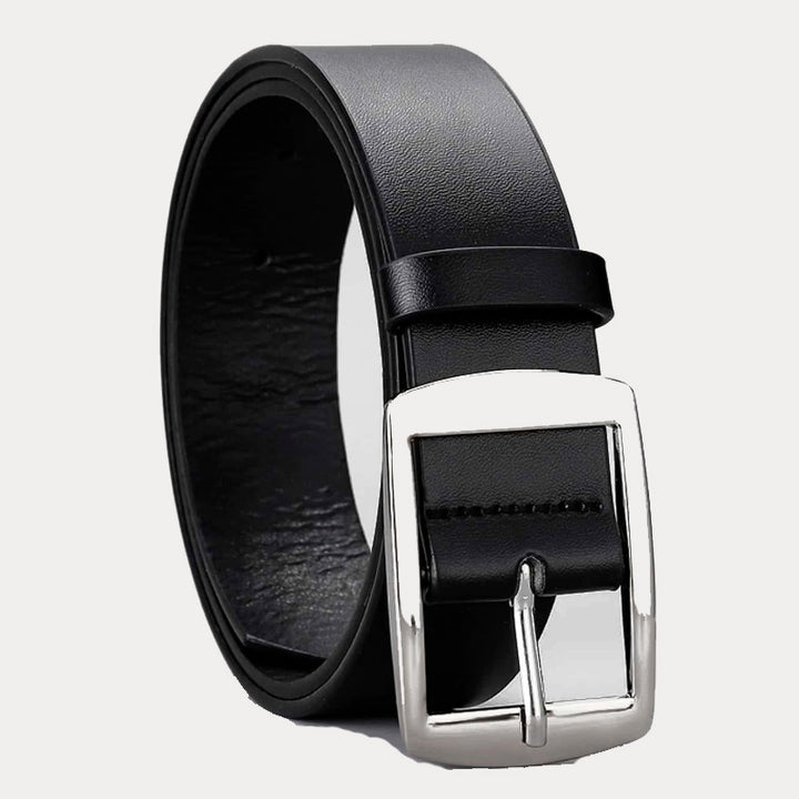 All-matching Pin Buckle Microfiber Eyelet Men And Women Belt