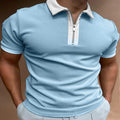 Men's Polo Shirt Men Solid Polo Shirts Brand Men Short-Sleeved Shirt Summer Shirt Man Clothing