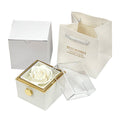 Coffret cadeau rotatif en forme de rose pour savon, boîte d'emballage créative pour bijoux, cadeau de Saint-Valentin pour femme