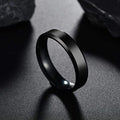 Stainless Steel Ring for Women Men Fashion Gold Color Finger Rings Wedding Band Jewelry Gift